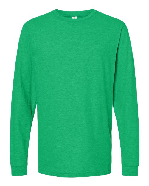 Load image into Gallery viewer, Unisex Fine Jersey Long Sleeve T-Shirt - Heather Kelly
