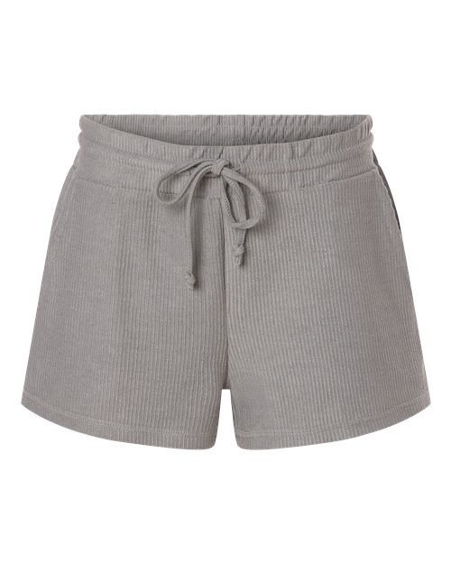 Load image into Gallery viewer, Boxercraft BW6506 Women's Rib Knit Corded Shorts - Oxford
