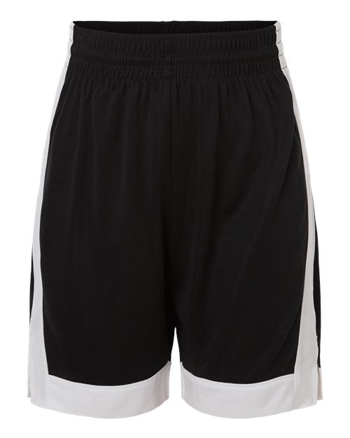 Load image into Gallery viewer, Augusta Sportswear 6890 Youth Match-Up Basketball Shorts - Black/ White
