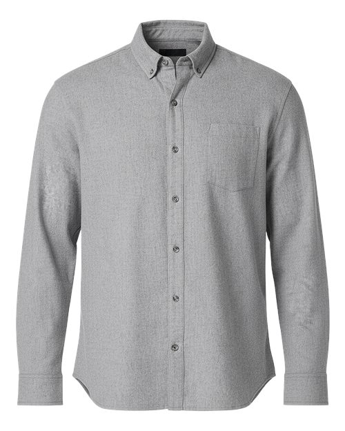 Load image into Gallery viewer, Boxercraft BU7401 Men's Flannel Button Down Shirt - Oxford Heather
