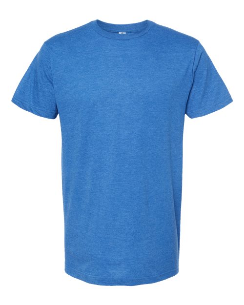 Unisex Fine Jersey T-Shirt - Heather Turquoise