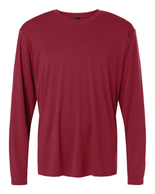 AllPro 48400 Unisex Pro-Lock Performance Long Sleeve T-Shirt - Cardinal