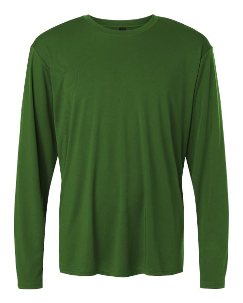 AllPro 48400 Unisex Pro-Lock Performance Long Sleeve T-Shirt - Olive Green