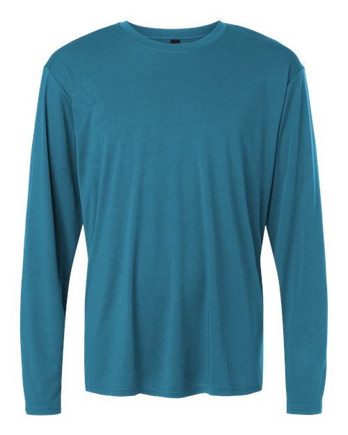 AllPro 48400 Unisex Pro-Lock Performance Long Sleeve T-Shirt - Pacific Blue