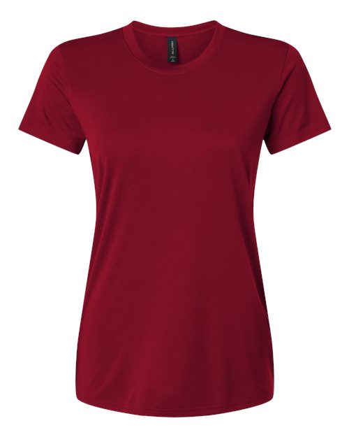 AllPro 48000L Women's Pro-Lock Performance T-Shirt - Cardinal