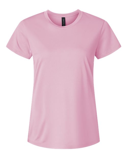 AllPro 48000L Women's Pro-Lock Performance T-Shirt - Light Pink