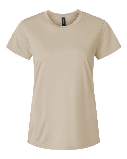 AllPro 48000L Women's Pro-Lock Performance T-Shirt - Sand