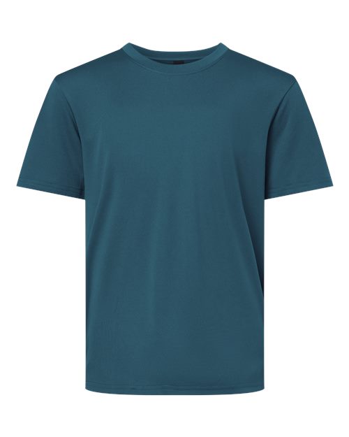 Load image into Gallery viewer, AllPro 48000Y Youth Pro-Lock Performance T-Shirt - Atlantic Blue
