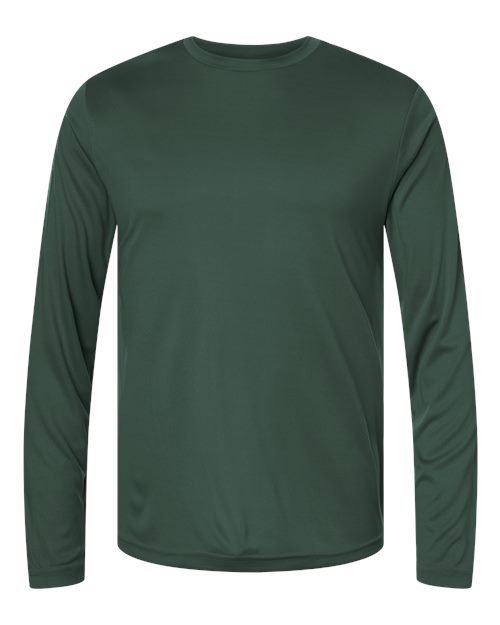 Load image into Gallery viewer, CORE365 CE10L Unisex Capital Long Sleeve Performance T-Shirt - Forest
