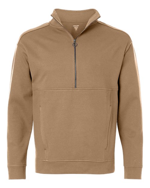 North End NE220 Men's Mantra Half-Zip Ottoman Pullover - Cafe