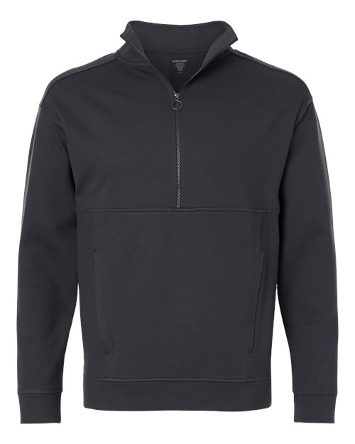 Load image into Gallery viewer, North End NE220 Men's Mantra Half-Zip Ottoman Pullover - Carbon
