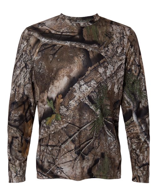 RealTree RT3102 Unisex Realtree® Performance Long Sleeve T-Shirt - Camo