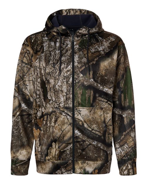 RealTree RT5201 Unisex Realtree® Performance Full-Zip Hooded Sweatshirt - Camo