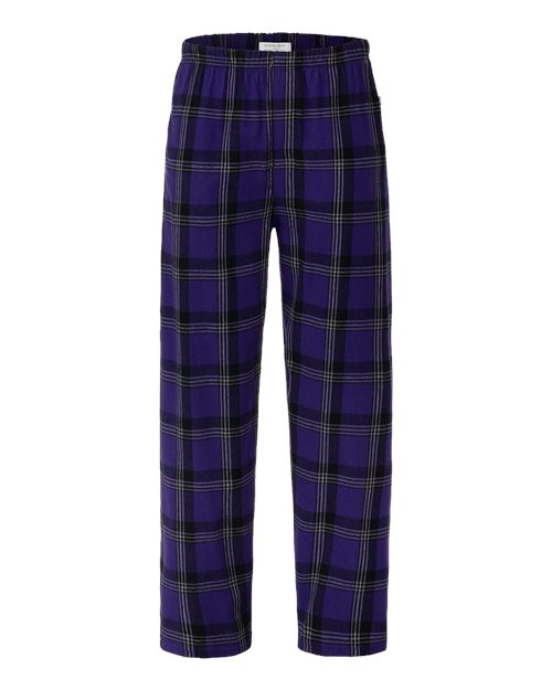 Boxercraft BM6624 Men's Harley Flannel Pants - Purple Mcintosh Plaid