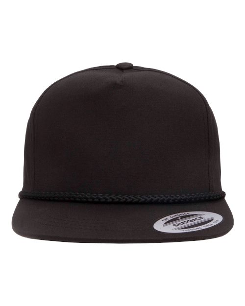 Load image into Gallery viewer, YP Classics 6002YP Classic Poplin Golf Cap - Black
