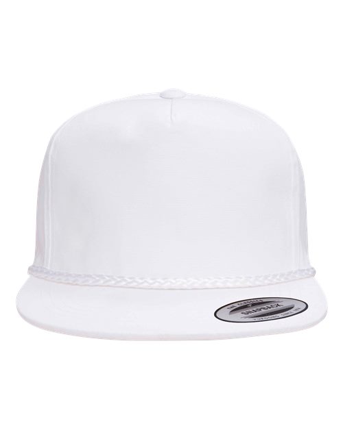 YP Classics 6002YP Classic Poplin Golf Cap - White