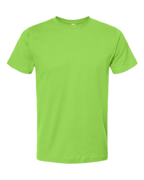 Unisex Fine Jersey T-Shirt - Lime