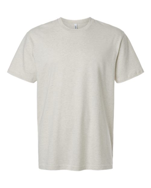 Load image into Gallery viewer, Unisex Fine Jersey Tee - Heather Oatmeal
