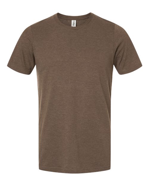 Load image into Gallery viewer, Unisex Combed CVC T-Shirt - Heather Brown
