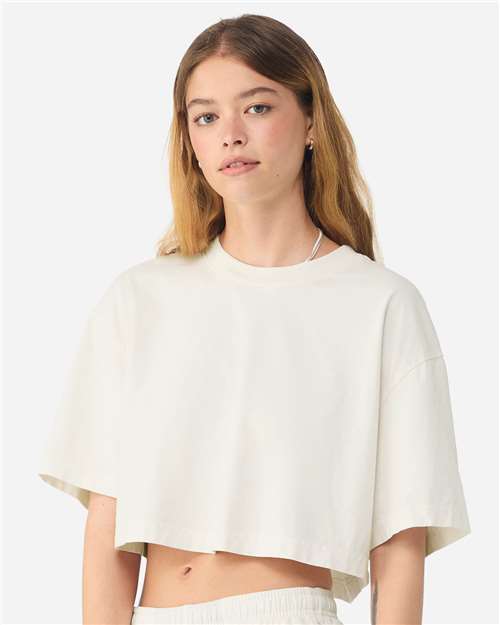 Load image into Gallery viewer, Women's Garment-Dyed Cropped Tee
