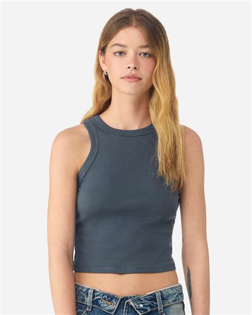 Load image into Gallery viewer, Women's Micro Rib Racer Tank
