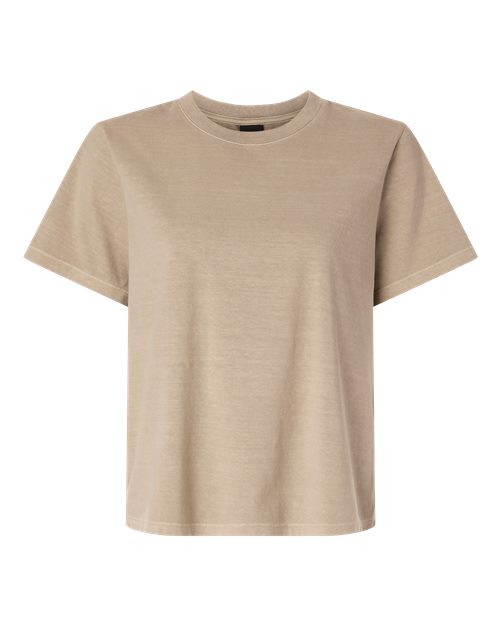 Load image into Gallery viewer, BELLA + CANVAS 6110GD Women's Garment-Dyed Tee - Khaki
