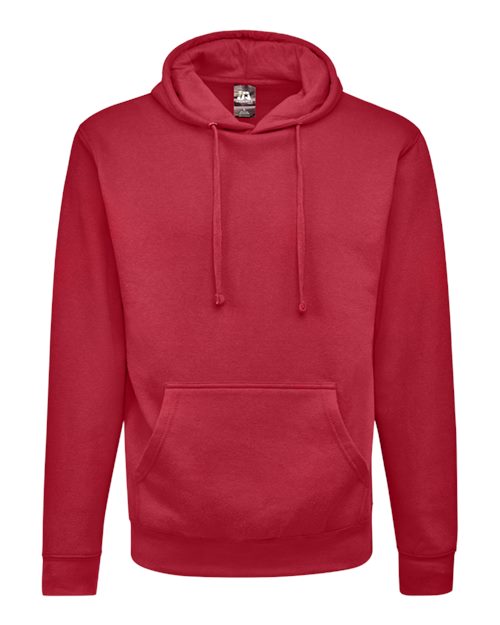 J. America 8720 Unisex BTB Fleece Hooded Sweatshirt - Cardinal