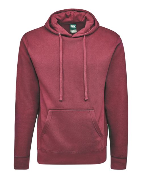 J. America 8720 Unisex BTB Fleece Hooded Sweatshirt - Maroon