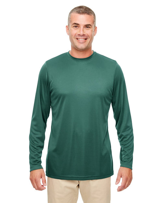 UltraClub 8622 Men's Cool & Dry Sport Performance Long Sleeve T-Shirt