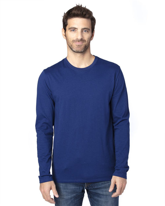 Threadfast Apparel 100LS Unisex Ultimate CVC Long Sleeve T-Shirt