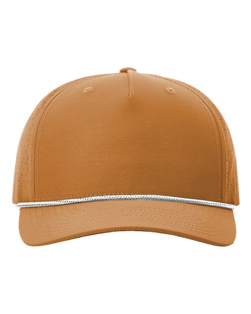 Load image into Gallery viewer, Richardson 355 Laser Perf Performance Rope Cap - Clay/ White-Black
