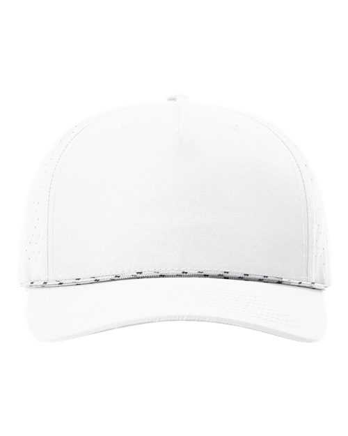Load image into Gallery viewer, Richardson 355 Laser Perf Performance Rope Cap - White/ White-Black
