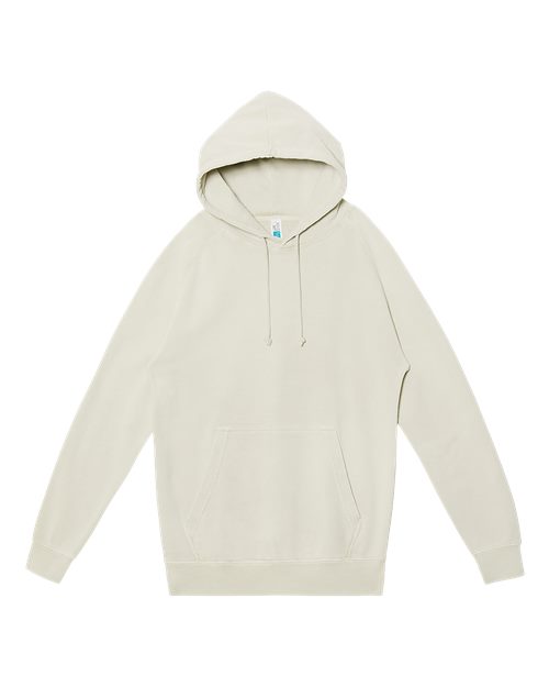 Lane Seven LST004 Unisex Vintage Raglan Hoodie Sweatshirt - Vintage Arctic