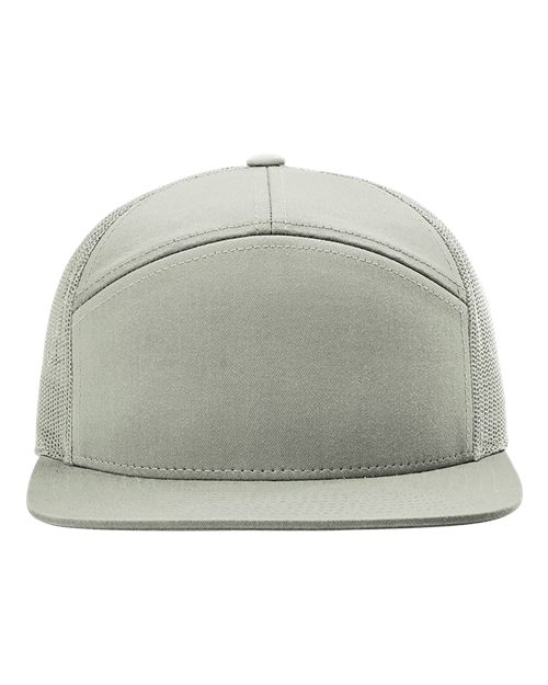 Load image into Gallery viewer, Richardson 168 Seven-Panel Trucker Cap - Quarry Grey
