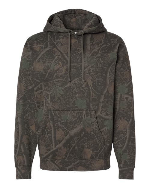 Unisex Heavyweight Hooded Sweatshirt - Darkwood Tree Camo