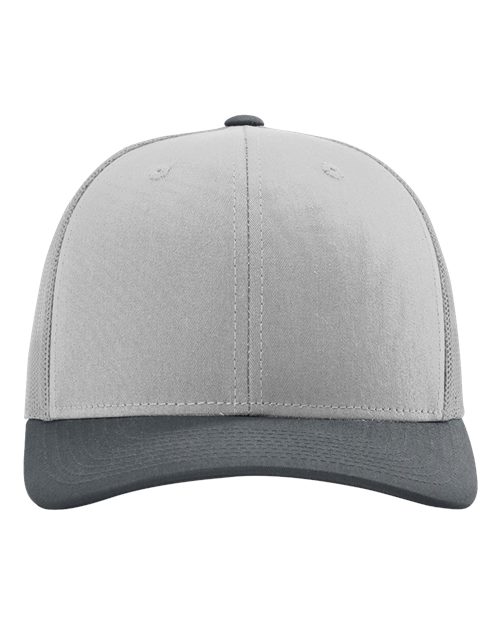 Load image into Gallery viewer, Richardson 112 Snapback Trucker Cap - Light Grey/ Gunmetal CMB
