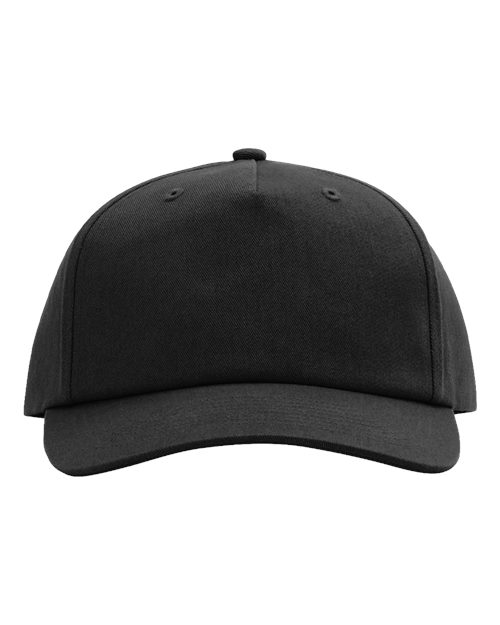 Richardson 356 Five-Panel Gramps Cap - Black