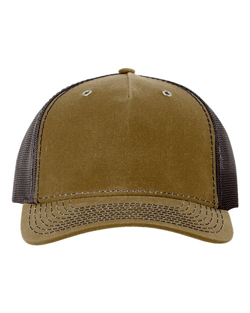 Load image into Gallery viewer, Richardson 112WH Hawthorne Trucker Cap - Whiskey Brown/ Brown
