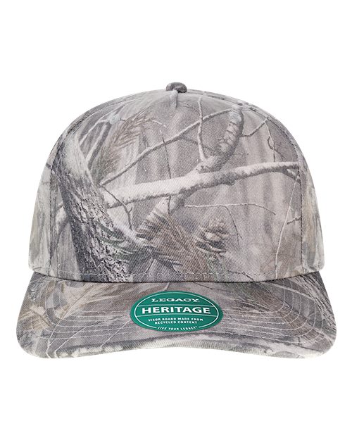 Load image into Gallery viewer, LEGACY HTA Heritage Twill Cap - Faded Wood Camo
