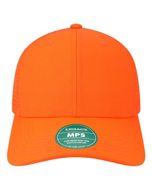 LEGACY MPS Mid-Pro Snapback Trucker Cap - Blaze Orange