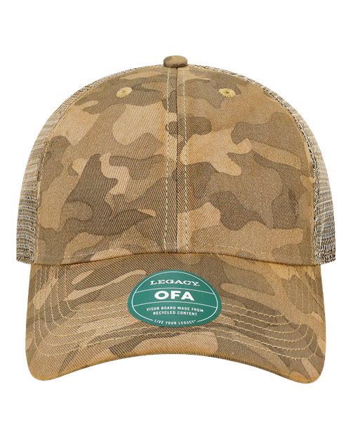 LEGACY OFA Old Favorite Trucker Cap - Desert Field Camo/ Java