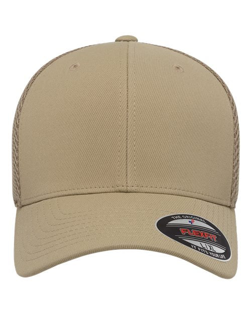 Load image into Gallery viewer, Flexfit 6533 Ultrafiber Mesh Cap - Khaki
