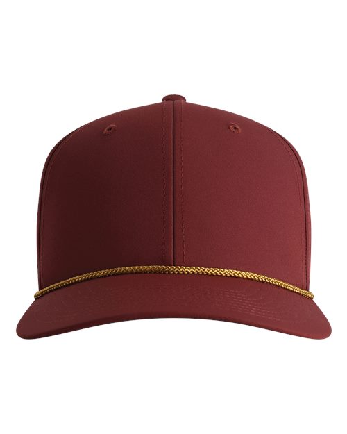 Imperial 7054 The Wingman Cap - Black Cherry/ Deep Gold
