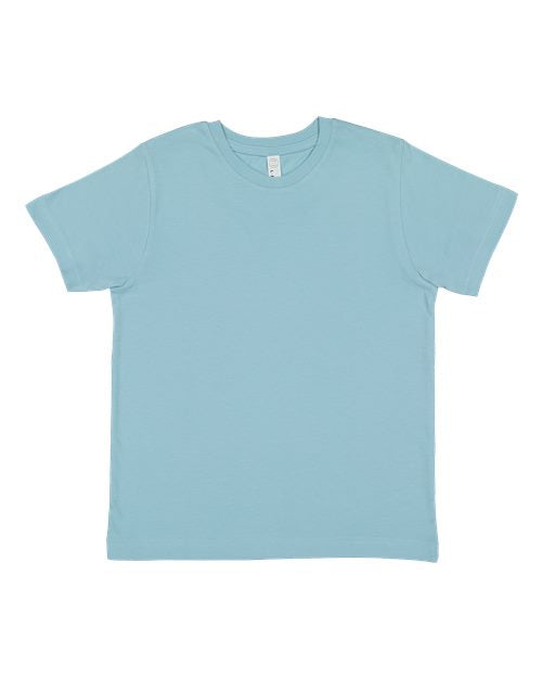 Load image into Gallery viewer, LAT 6101 Youth Fine Jersey Tee - Arctic
