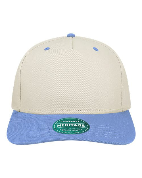 LEGACY HTA Heritage Twill Cap - Stone/ Power Blue