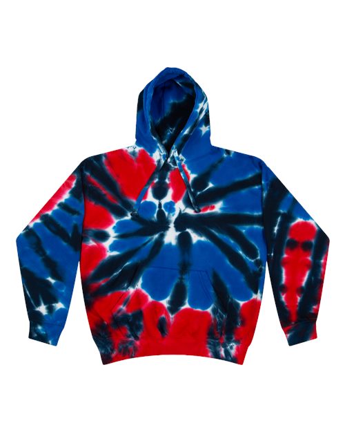 Colortone 8777 Unisex Tie-Dyed Hooded Sweatshirt - Independence
