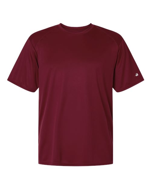 Badger 4120 Men's B-Core Sport Shoulders T-Shirt - Cardinal
