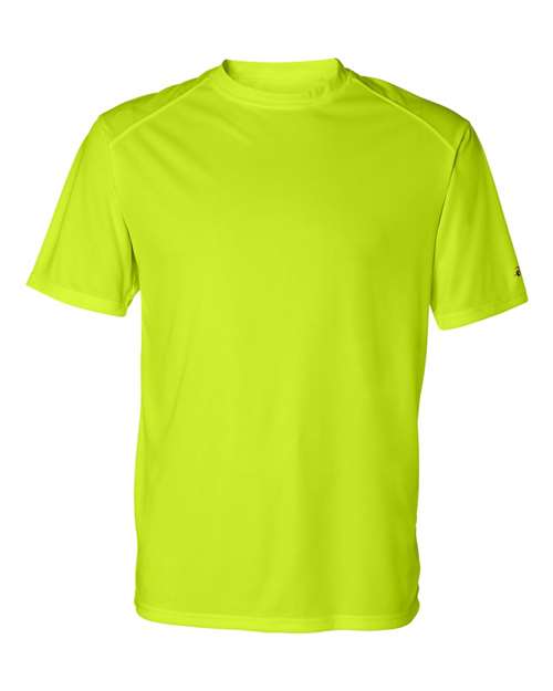 Badger 4120 Men's B-Core Sport Shoulders T-Shirt - Safety Yellow
