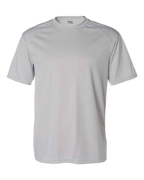 Badger 4120 Men's B-Core Sport Shoulders T-Shirt - Silver
