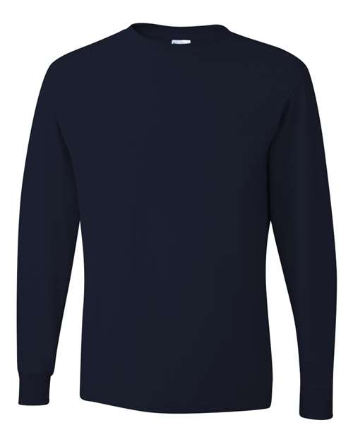 Load image into Gallery viewer, Unisex Dri-Power® Long Sleeve 50/50 T-Shirt - J. Navy
